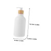 VICASKY 4pcs Shampoo Bottle Refillable Soap Bottle Pump Bottle Automatic