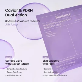 Mascarilla Facial Con Esencia De Caviar Biodance Para Reafir