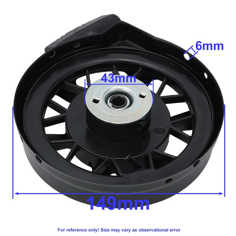 590739 590637 590702 Recoil Starter for Tecumseh AV600 LEV80 LEV100