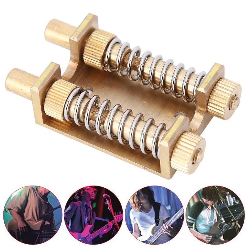 Tremolo Bridge System Spring Stabilizer Double Brass Rod Device for