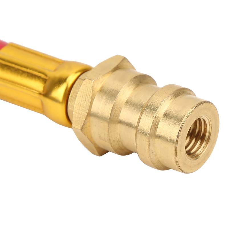 2Pcs Air Conditioning Adapter Brass R134A to R12 1/4 SAE