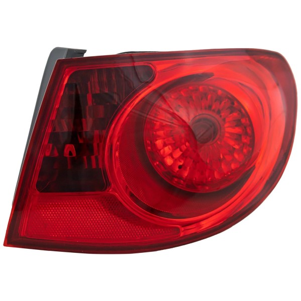 Evan-Fischer Tail Light For 07-10 Hyundai Elantra Passenger Side Outer