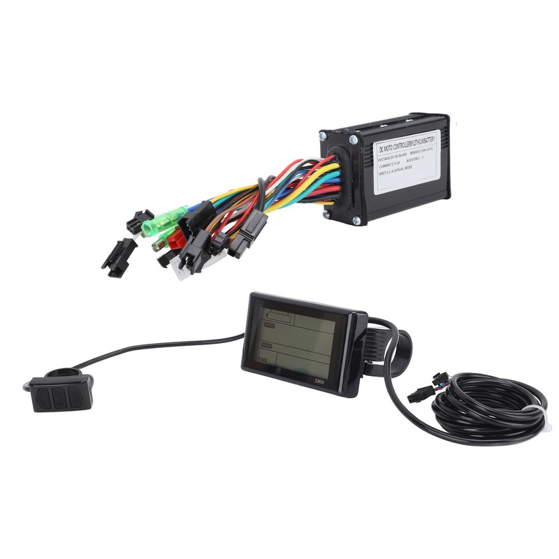 36V 48V Electric Bike Conversion Kit 17A 3 Mode Controller