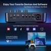 MAONO MAONO Gaming Audio Mixer, Audio Interface with Pro-preamp, RGB,