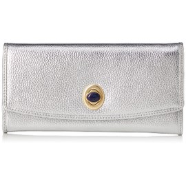 Hazel Long Wallet, Natural Stone, Long Wallet, Silver