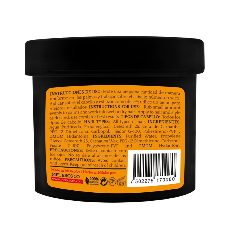 MEL BROS CO. - Matte Styling Pomade - Pomada acabado