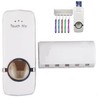 Automatic "Touch Me" Toothpaste Dispenser and Holder Set Wall Mount