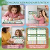 Thboxes Behavior Reward Chart for Kids at Home, 11.8"x8.3" Chore