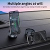 Magnetic Vacuum Suction Car Phone Holder - 360° Adjustable, 5KG