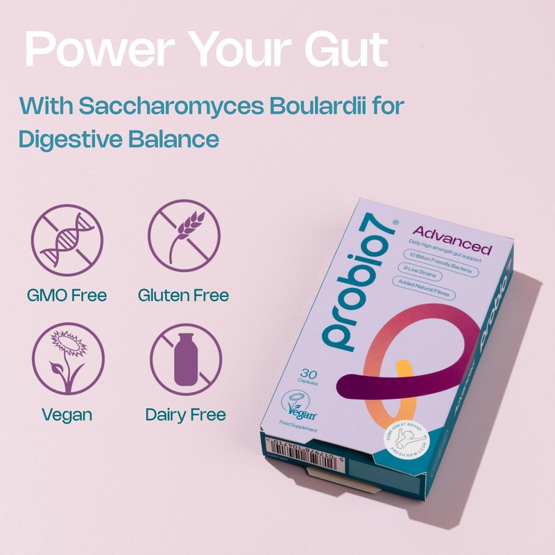 Probio7 Probiotics Advanced - High Strength Digestive Support. 9 Live