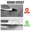Jerbor Front Left Driver Exterior Door Handle Lock Bezel Cover