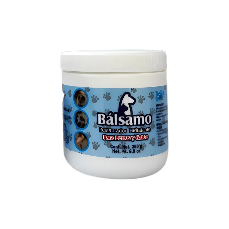 Bálsamo Hidratante Y Restaurador Para Perros Bella Pet 250gr