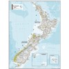 National Geographic Maps: New Zealand Wall Map - Compact -