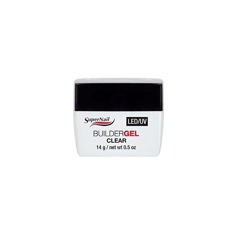 Supernail Clear LED/UV Builder Gel, 0.5 Fluid Ounce