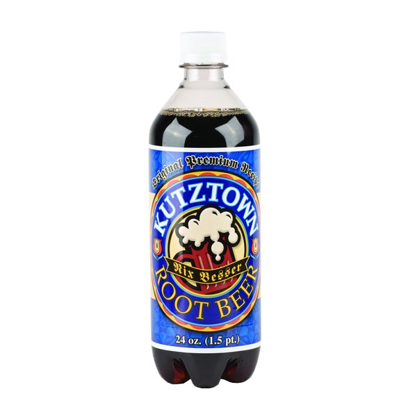 AmishTastes Root Beer, Kutztown "Nix Besser" PA Dutch Style, 24