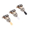 3pcs 3 Way Guitar Toggle Switches Short Straight Switch with
