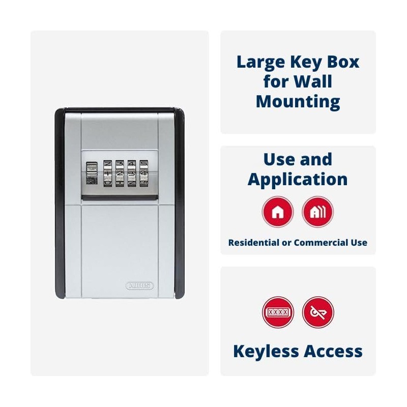 ABUS KeyGarage 787 Big - Key Box for Wall mounting