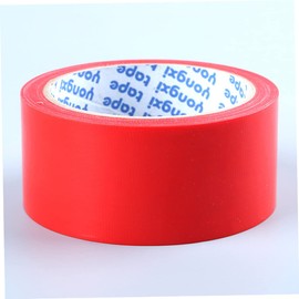 Operitacx 4 Rolls Waterproof Cloth Tape Single Side Duct Tape Gaffer Tape Duct Cloth Tape Tape Rug Tape Black Duct Tape for Carpet Polyethylene and Gauze Fiber Decorate Wedding