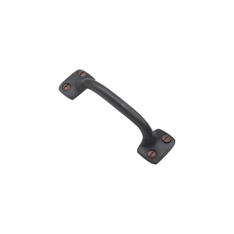 Smooth Brass Window Sash Lift Pull 4 Inches - The