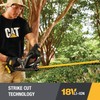 Cat DG220 18V Brushless 24” Hedge Trimmer Cordless, High-Speed Dual