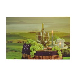 Unbranded LED Enhanced Canvas Print of a Walk in the Park…