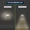 TOPGREENER LED Guide Light Receptacle with Automatic Daylight Sensor, Night