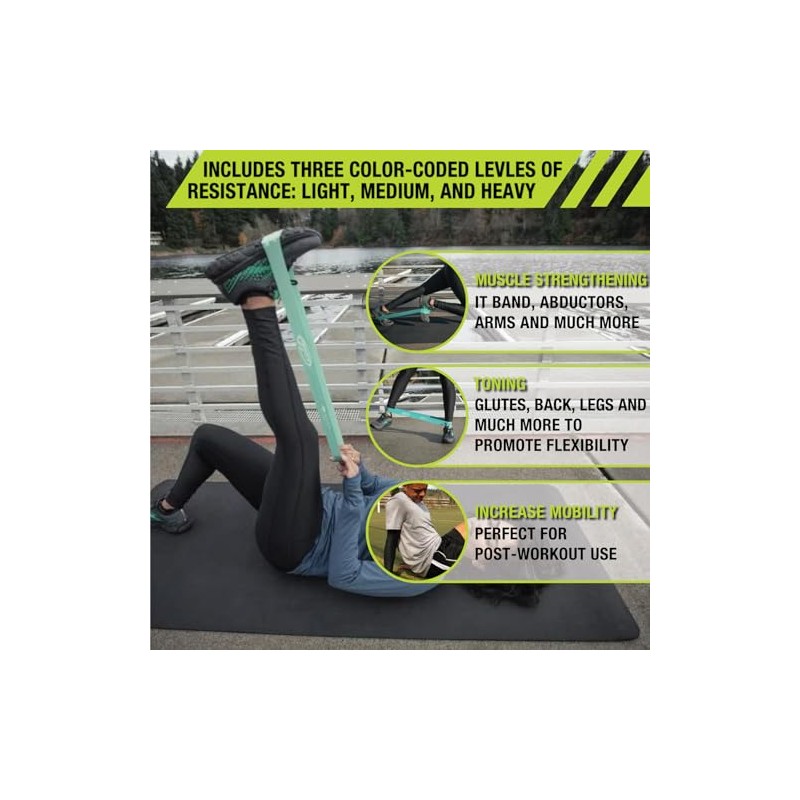 Pro-Tec Athletics Bandas de Resistencia, Banda Ultra Resistente, Bandas de