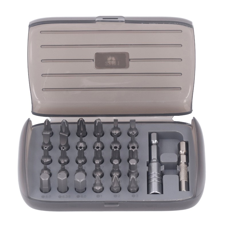 37Pcs Electric Screwdriver Kit Rechargeable Accurate Repair Tool Set for