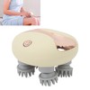 Electric Scalp Massagers 900MAH Light Orange Deep Massage Scalp Stress