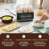 Elite Gourmet Digital Egg Cooker, 6 Egg Capacity, Soft/Medium/Hard Boiled,