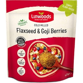 LINWOODS Sun Dried Goji Organic Milled Flaxseed 425g (PACK OF 2)