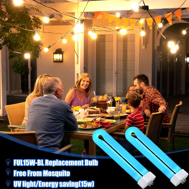 Bug Lights Bulbs for Outside Replacement Zapper Light Bulbs Insect