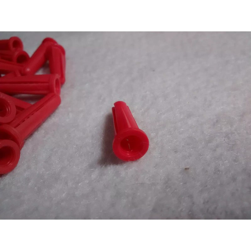 Fastenal 100, Red Conical #10-12 x 1" screw, For 1/4"