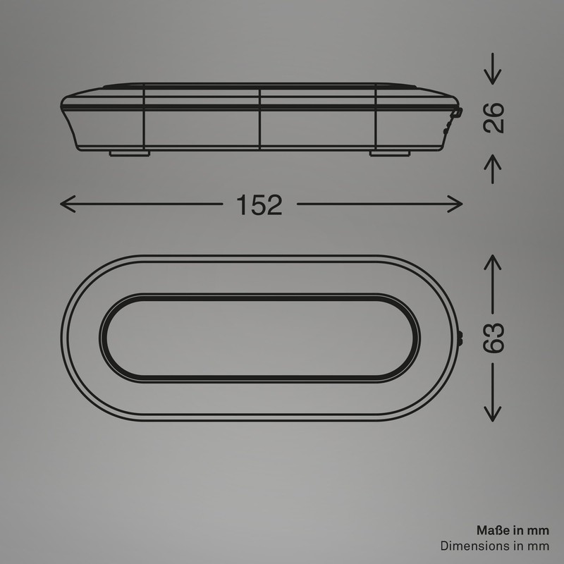 BRILONER - LED Cabinet Lighting, No Drilling and Power Connection,