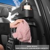 Car Back Seat Organizer with 2 Drink Cup Holder -