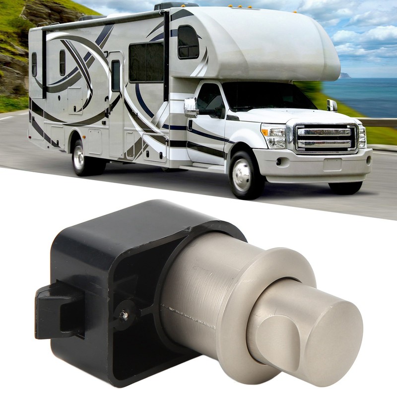RV Push Button Lock Zinc Alloy Door Cabinet Knob Latch
