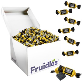 Mildly Salty Licorice Toffees, Toffee Bites, Deliciously Candy, Party Favor (5 Pounds)