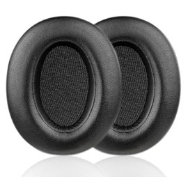 Replacement Ear Pads Compatible with Sony WH-XB910 XB910N Noise-canceling Headphones, Akkiv Replacement Ear Pads Made of Protein Leather and Memory Foam (Black)