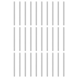 sourcing map 100pcs Dowel Pins M2(2mm) x 40mm 304 Stainless Steel Cylindrical Shelf Support Peg Pin Rod Fasten Elements for Metal Devices Wood Furniture DIY Installation, Silver
