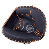 Kaiser KW-340 Soft Catcher Mitt, Baseball, Practice, General Use, Black