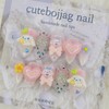 Mongsil Doll Handmade Nail Tips - Lipstick / 몽실인형 수제네일팁