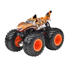 Hot Wheels JGR02 Monster Truck 1:64 Tiger Shark Vehicle Toy Mini Car 3 Years Old Orange