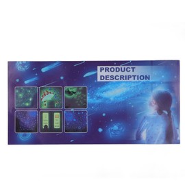 ANKROYU Glowing Star Wall Sticker DIY Luminous PVC Wall Paper for Kids Bedroom Nursery Decoration Safe Durable Weather Resistant