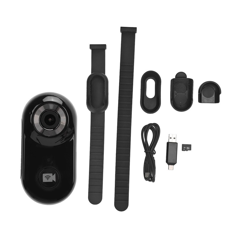 Pet Collar Camera with 8G Memory Card HD 1080P Mini