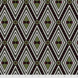 Free Spirit Holiday Homies Flannel FNTP004 Pine Fresh Family Tree