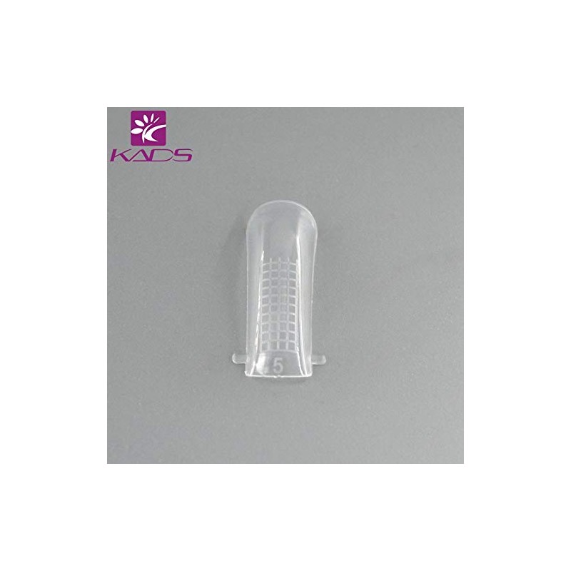 KADS Nail Tips 100PCS/10 Sizes Dual Nail Foam UV Gel