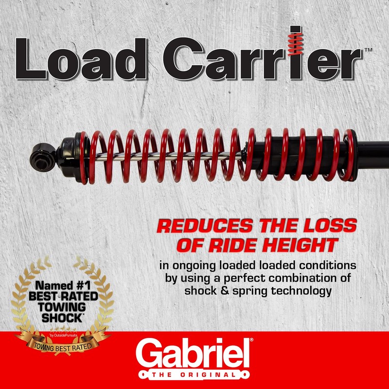 Gabriel 34057 Load Carrier Front Towing Shock Absorbers for 80-96