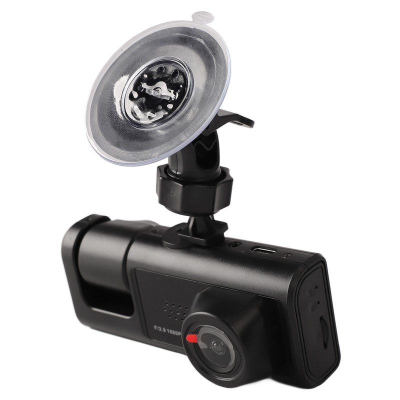 Dash Camera 1080P High Definition Image Large Wide Angle Three