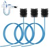 3 Pcs Condensate Trap Flexible Drain Brush, 48 Inch AC