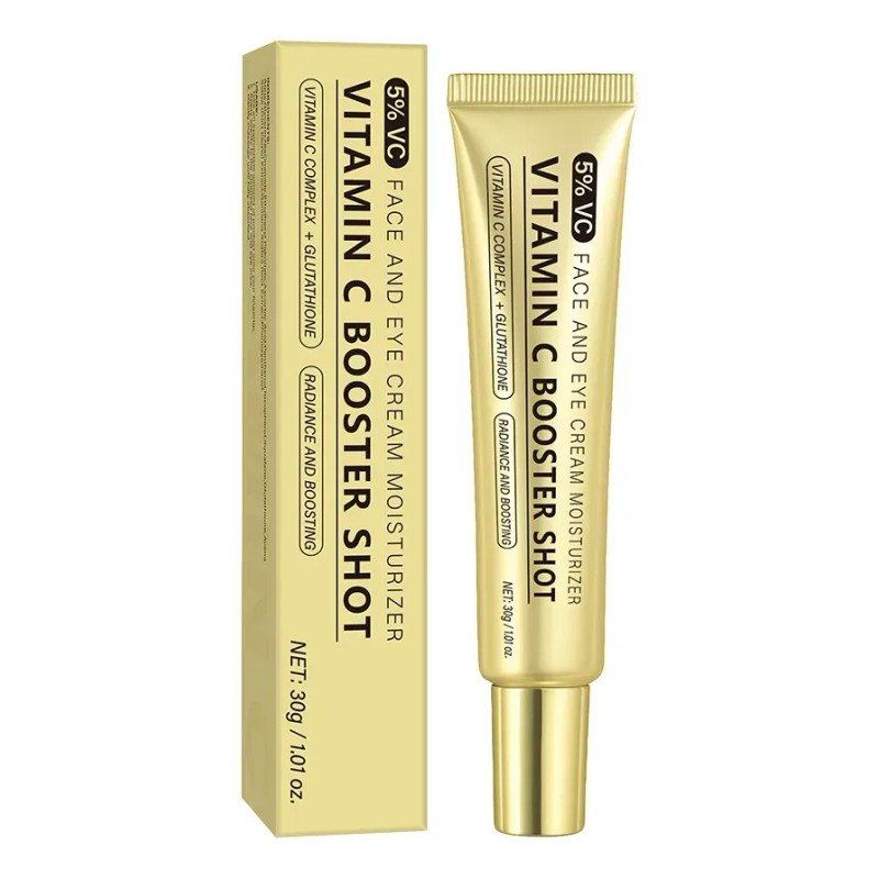 Crema Hidratante Facial Y Contorno De Ojos Vitamina C